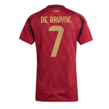 Belgia Kevin De Bruyne #7 Hjemmedrakt Kvinner EM 2024 Kortermet